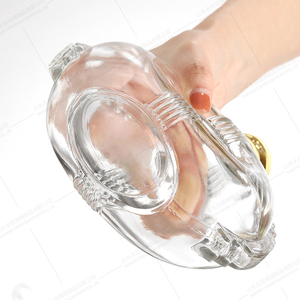 Bouteille <span class=keywords><strong>XO</strong></span> personnalisée Bouteilles de spiritueux en verre Liqueur Rhum Gin Tequila Boissons Distillerie Emballage personnalisé comprenant <span class=keywords><strong>Bourbon</strong></span> Vodka - Product Image 3