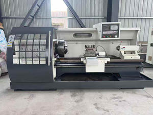 Multi-Function <b>Second</b>-<b>Hand</b> Flat <b>Bed</b> CNC Horizontal Single Spindle Lathe Machine Large Spindle Hole 380V CA6150/CA6250 Compatible - Product Image 5