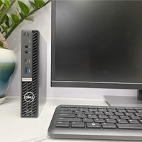 Mini PC OptiPlex 7080mff Usado con Intel I5-10500T de Doble Núcleo, RAM DDR4, SSD de 256GB/512GB, 1 Año de Garantía para Uso Industrial