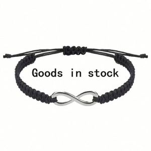 Wholesale <b>Infinity</b> Symbol Woven Friendship <b>Bracelet</b> Adjustable Braided Rope Number <b>Bracelets</b> for Couple Friends - Product Image 2