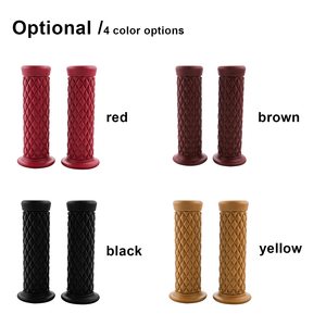 Poignées de <span class=keywords><strong>guidon</strong></span> de <span class=keywords><strong>moto</strong></span> JP Motor multicolores de classe A, antidérapantes, rétro, en caoutchouc, confortables, 7/8 pouces (22 mm), 1 pouce (24 mm), 120 mm - Product Image 2