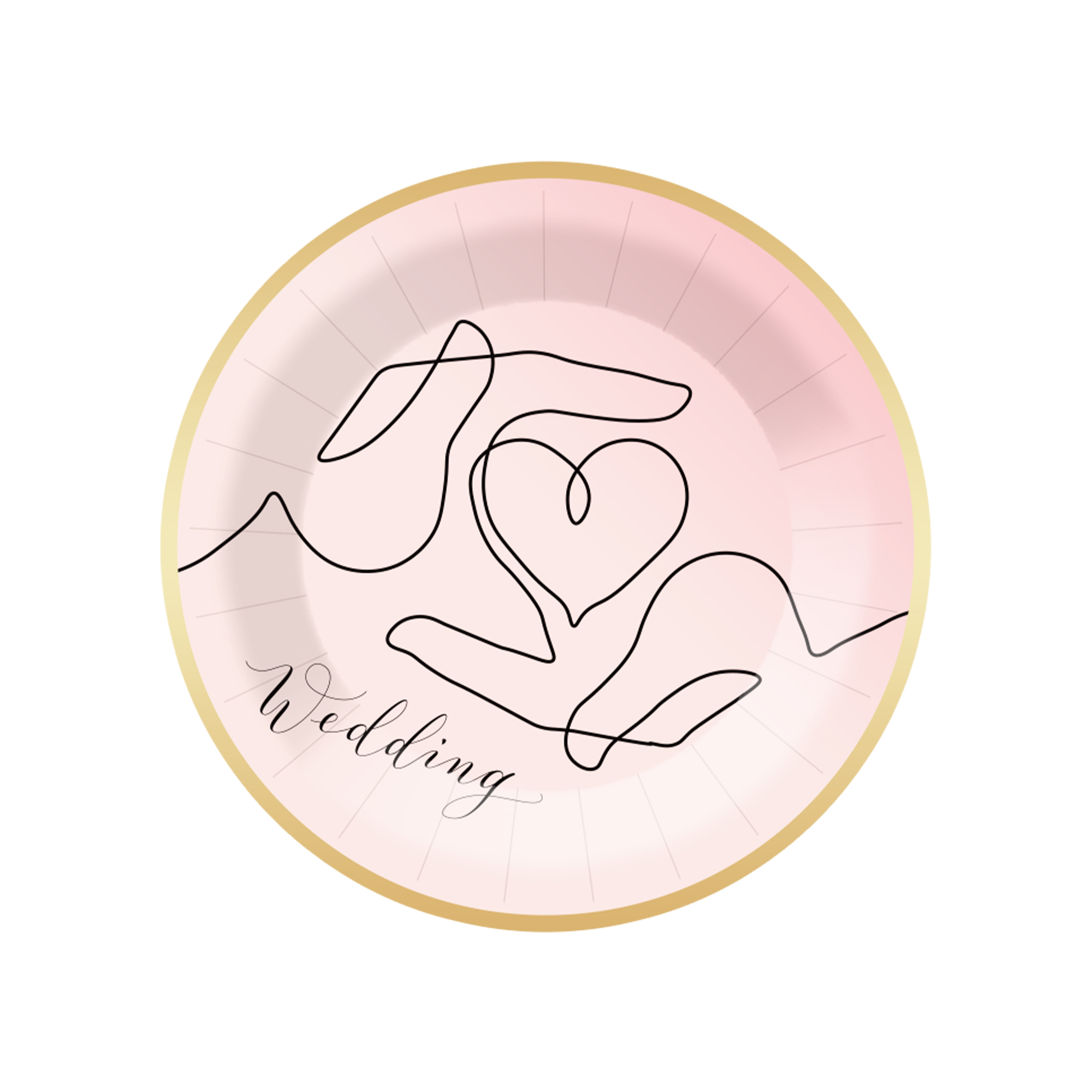 7 inch paper plate*8 pcs