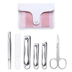 Ciseaux à ongles en acier inoxydable en gros, coupe-ongles à double <span class=keywords><strong>action</strong></span>, ensemble d'outils de <span class=keywords><strong>manucure</strong></span> - Product Image 1