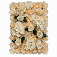 Panneaux de fond de mariage personnalisés, fleurs de pivoine artificielles, mur de fond pour la remise des diplômes, le Nouvel An, la fête des mères, usage décoratif