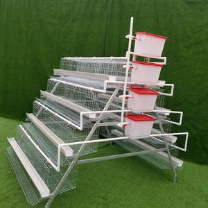 Galline ovaiole per allevamento di pollame automatico 4 livelli sistema di allevamento di uova zincato prezzo Rtl strato di pollo gabbia di batteria per la vendita Kenya - Product Image 2