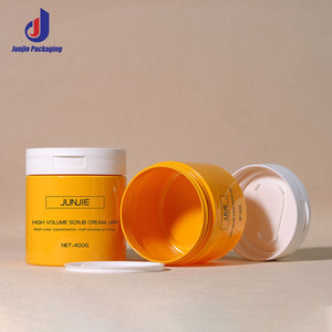 Nhựa Pet mỹ phẩm Kem lọ chậu container 250ml 300ml 400ml 500ml 700ml Kem Jar công suất lớn cơ thể chà Kem Jar - Product Image 2