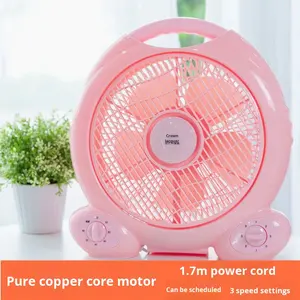 Ventilateur de bureau/table silencieux Aimeda de 10 pouces, moteur CC sans balais, contrôle par application, 3 vitesses, pour dortoir, <span class=keywords><strong>location</strong></span> de maison, usage domestique - Product Image 2