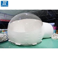 Tente bulle transparente gonflable d'extérieur, imperméable, pour le camping
