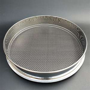 Tamis de test pour grains de café de 200 mm, 300 mm, 400 mm de diamètre, avec une ouverture de 4 mm, tamis de test pour sorgho de 3 mm, tamis de test pour millet perlé de 1,6 mm - Product Image 1