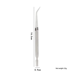 <span class=keywords><strong>Pince</strong></span> à épiler professionnelle en acier inoxydable massif pour le modelage des ongles, <span class=keywords><strong>pince</strong></span> à ongles croisée, outils de <span class=keywords><strong>manucure</strong></span>, <span class=keywords><strong>pince</strong></span> de modelage pour ongles façonnés - Product Image 3