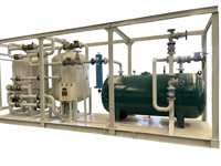 Générateur de gaz azote et d'oxygène PSA conteneurisé sur châssis pour usage industriel et médical
