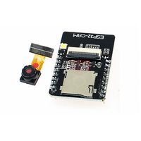 Placa de Desarrollo ESP32-CAM con WiFi + Módulo de Conversión de Puerto Serie, Equipada con Cámara OV2640 Compatible