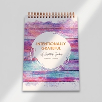 Agenda Personalizada con Espiral y Tapa Dura - Organizador Diario/Semanal/Mensual para la Escuela y la Oficina, Ideal para Regalo