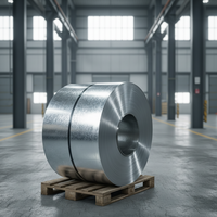 Bobina de Acero Galvanizado de 0,5 mm para Piezas Automotrices y Gabinetes Electrónicos, Fabricación Industrial, Metal GI de Alta Calidad