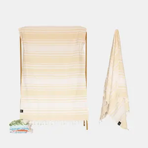 High Quality Best Price custom Pattern Turkish Kitchen Towels Peshtemals Fouta Pareo beach towel bath Towels