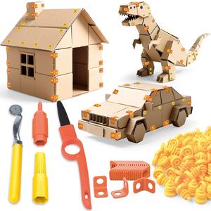 Fournisseur de jouets éducatifs intellectuels pour enfants, jouets en bois, kit de vis DIY, 148 pièces, assemblage de vis, boîte de rangement, unisexe, jeunes - Product Image 3