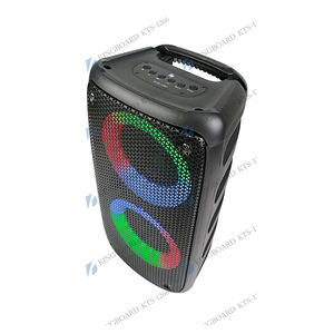 Altavoces Recargables para Fiestas KTS-1266 con Luces LED <span class=keywords><strong>de</strong></span> Colores Cambiantes, Doble Altavoz <span class=keywords><strong>de</strong></span> 4 Pulgadas - Product Image 3