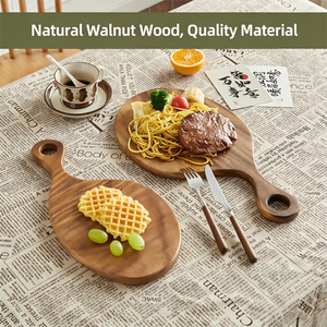 Meilleures ventes Fabrication Petite <span class=keywords><strong>planche</strong></span> à découper en bois de noyer Cuisine <span class=keywords><strong>Mini</strong></span> Ensemble de planches à découper pour la viande, les légumes et le fromage - Product Image 6