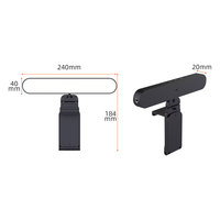 Lámpara de Escritorio para Oficina, Brillo Ajustable, Barra de Luz Inteligente para Monitor, Control Remoto, Lámpara LED para Videoconferencias y Zoom