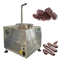 Machine automatique de fabrication de chocolat / Machine à fondre le chocolat manuelle / Machine à tempérer le chocolat commerciale