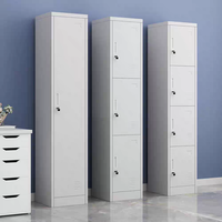 Casiers écologiques pour étudiants vestiaires armoire de rangement pour vêtements armoire de rangement pour employés armoire en acier avec miroir
