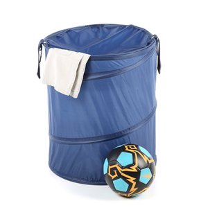 Waterproof PE Cotton PP Pop up Foldable Collapsible Laundry and Trash Basket <strong>Hamper</strong> for Home Collection and Medical Supplies - Product Image 5
