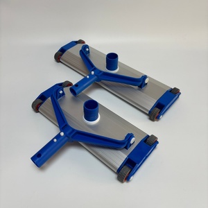 Tête d'aspirateur de <span class=keywords><strong>piscine</strong></span> robuste en aluminium de 14 pouces avec poignée australienne, série plastique argentée pour piscines enterrées, nettoyeur de <span class=keywords><strong>piscine</strong></span> - Product Image 5