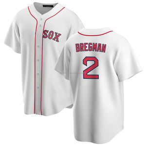 2025 özel erkek Boston ev Jersey logoları ile beyzbol tişörtü nefes artı boyutu dikişli işlemeli üniforma - Product Image 3