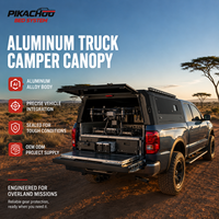 Toldo de Aluminio OEM para Camioneta Ford Ranger (EE. UU.) con Techo Rígido Resistente a la Intemperie para Protección de Carga y Suministro de Equipos de Drones