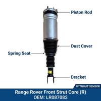 Amortisseur avant droit LR087082 pour Land Rover Range Rover L405 2013-2021 sans commande électrique, pièces automobiles OEM