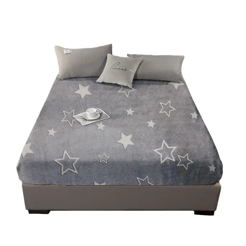 Wholesale china Luminous star Fitted Sheet Sheet Bedsheets shining at night From Shaoxing