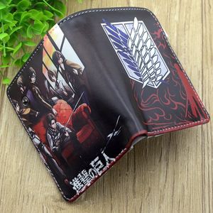 17 Modèles En Gros Eren Jaeger Anime Femmes Portefeuille De Luxe Dames Sac À Main Dessin Animé Boîte Emballage Homme Portefeuille De Luxe Pince À Billets Portefeuille - Product Image 5