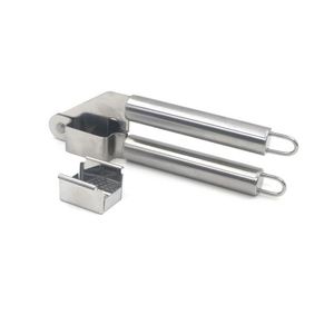 <span class=keywords><strong>Presse</strong></span>-<span class=keywords><strong>ail</strong></span> manuelle en acier inoxydable avec poignée ergonomique, outil <span class=keywords><strong>de</strong></span> cuisine sûr pour les légumes - Product Image 6