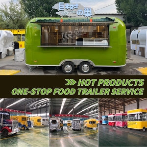 2025 Concession restauration OEM nourriture remorque glace Hot Dog camion de nourriture entièrement équipé kiosque de nourriture de rue à vendre Europe - Product Image 5