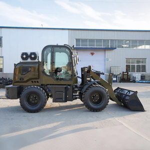 Заводская распродажа: Колесный погрузчик с гидравлическим подъемом для животноводческих ферм, 4x4, землеройная техника, горнодобывающий колесный погрузчик - Product Image 1