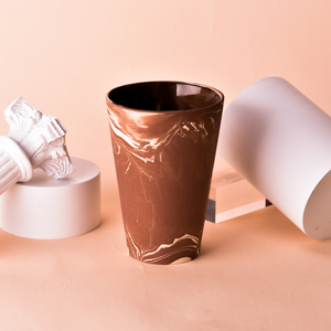 Vases à bougies en céramique au design <span class=keywords><strong>original</strong></span> personnalisé, porte-bougie parfumé unique - Product Image 2