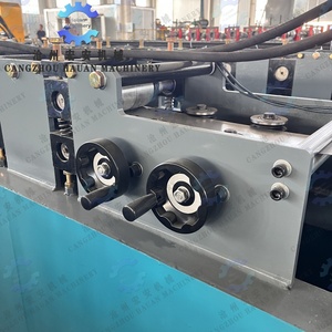 Machine automatique de formage à froid de profilés pour rayonnages AS/RS avec PLC, boîte de vitesses et roulement - Product Image 4