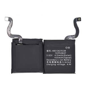 Batería de Repuesto para <span class=keywords><strong>Huawei</strong></span> <span class=keywords><strong>Watch</strong></span> <span class=keywords><strong>2</strong></span> Pro <span class=keywords><strong>4G</strong></span> HB512627ECW 420mAh HB532729ECW SP372728SE EO-DLXXU Porsche Design GT - Product Image 1