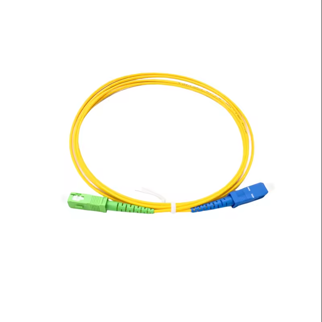 SC to SC Fiber Optic Patch Cord Single Mode G652D 0.35dB LSZH Low Insertion Loss FTTH 1260-1650nm