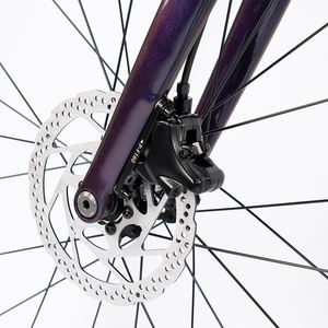 Vélo de <span class=keywords><strong>route</strong></span> hybride de course en fibre de <span class=keywords><strong>carbone</strong></span> 700C 24 vitesses pédale ordinaire freins à disque hydrauliques <span class=keywords><strong>guidon</strong></span> <span class=keywords><strong>plat</strong></span> réglable 24 vitesses - Product Image 6