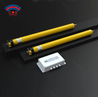 AOK 45mm/12 Google Home Smart Blind cebra Cortina Motorizada Blackout Window Blinds Roller Tubular Motor