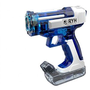Pistolet à eau électrique à pulvérisation, jouet avec lumière de flamme, tir automatique continu, grande capacité, rechargeable, longue portée - Product Image 5