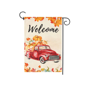 Drapeau de jardin de <span class=keywords><strong>saison</strong></span> estivale personnalisé de haute qualité et magnifique, vente en gros, 30*45cm - Product Image 4