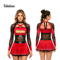 Seragam Cheerleading Dongguan  Rok Seragam Cheerleading  Seragam Cheerleading OEM Seragam Cheerleading Wanita
