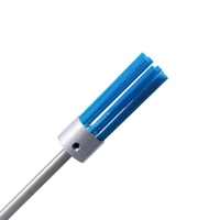 Brosse de polissage en fibre céramique Xebec authentique, outil rotatif CNC pour le polissage et l'ébavurage des surfaces de trous intérieurs