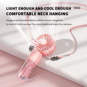 Mini Nano Spray 4-Gear Wind Handheld <b>Misting</b> Fan, Foldable Design With Long Battery for Summer Cooling - Product Image 6
