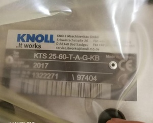 Bomba Centrífuga de Tornillo de Alta Presión Serie KNOLL 25-60-T-A-G-KB, Precio de Fábrica - Product Image 2