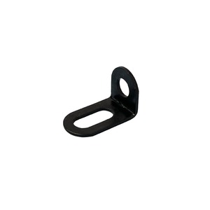 Support d'étagère à angle droit Li Hai Hardware 31mmx18mmx20mm, connecteur d'angle en métal noir pour fixation de meubles de cabinet - Product Image 1