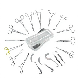 Juego de Instrumentos para Histerectomía Vaginal, Kit Quirúrgico de 40 Piezas de Acero Inoxidable, Instrumentos Quirúrgicos de Ginecología DADDY D PRO - Product Image 1