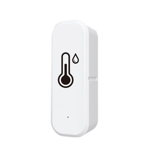 <b>Temperature</b> Humidity Sensor Wi-Fi App Control Battery Powered Environmental Monitor Indoor Smart Home Device - Product Image 1